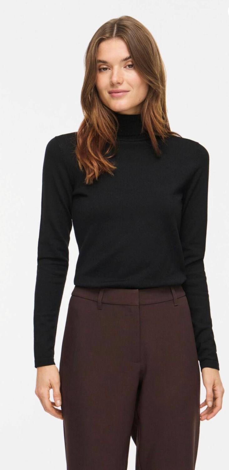 VILA Vimalu rollneck L/S knit top noos svart, bilde 1 av 2