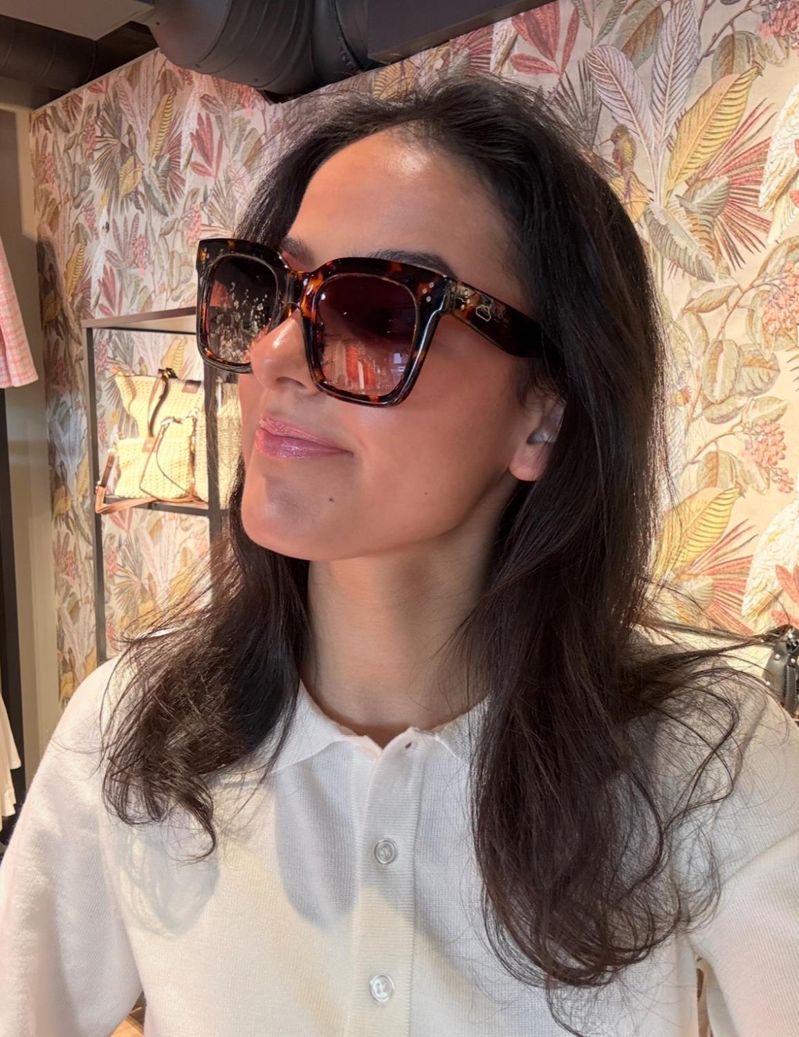 DRØM LOTTE Solbrille tortoise brun, bilde 4 av 5