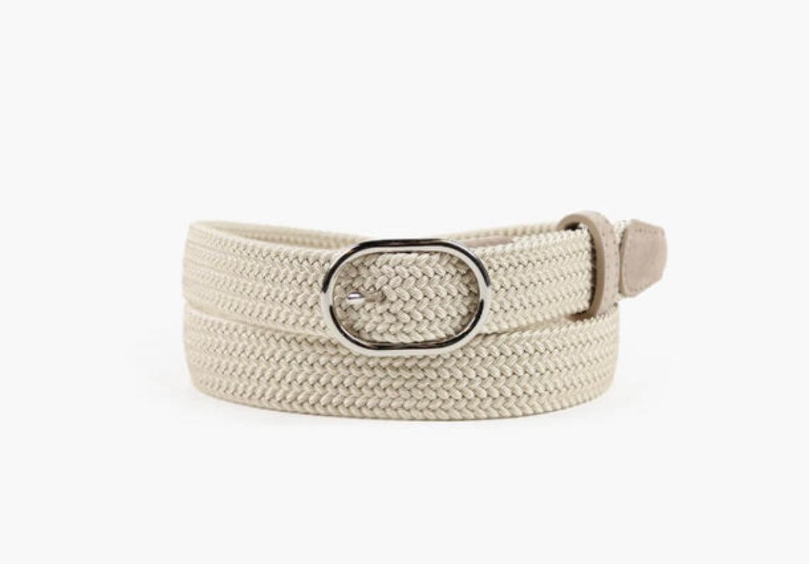 NOHR STUDIO NOHR Frida elastic belt beige, bilde 2 av 2