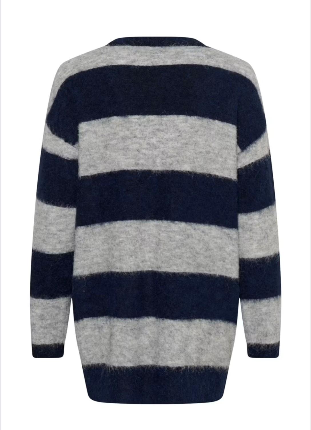 Saint Tropez TayzieSZ Cardigan striper, bilde 3 av 3