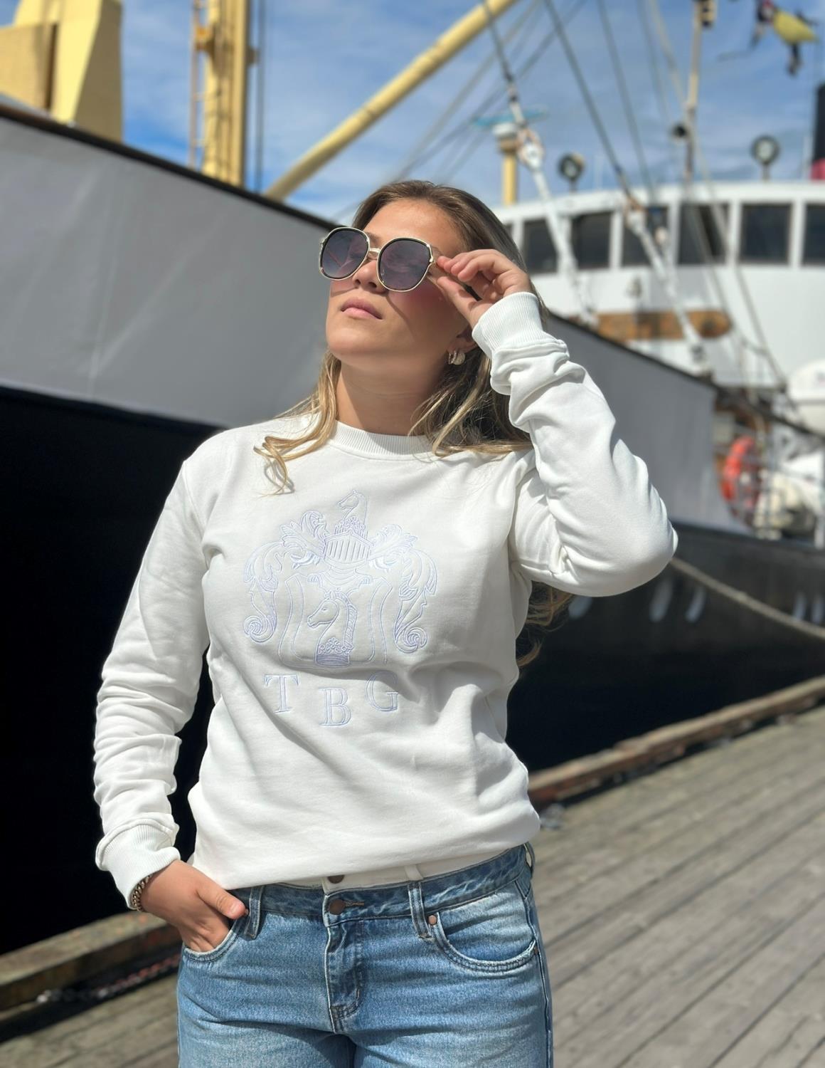 5K TBG Genser Jørgen Ramm Hvit, bilde 1 av 4