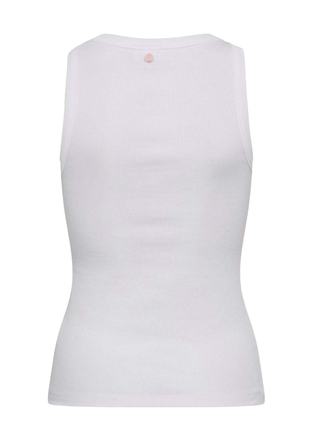 NÜMPH NUMAKENY tanktop 9000 bright hvit, bilde 2 av 2