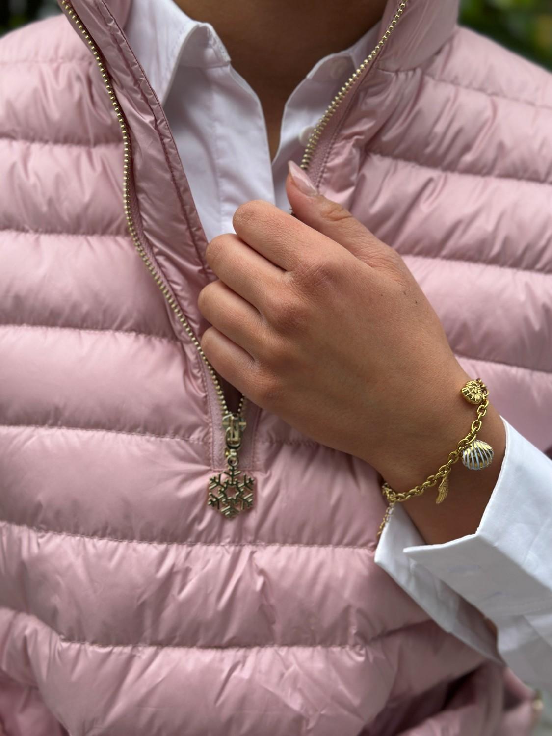 THOQ Dun THOQ dunvest sommerlett dus rosa, bilde 5 av 6