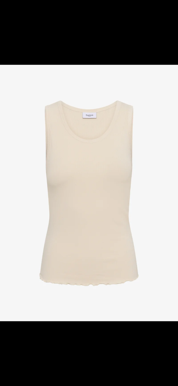 Saint Tropez OlaliaSZ tank top krem, bilde 3 av 3