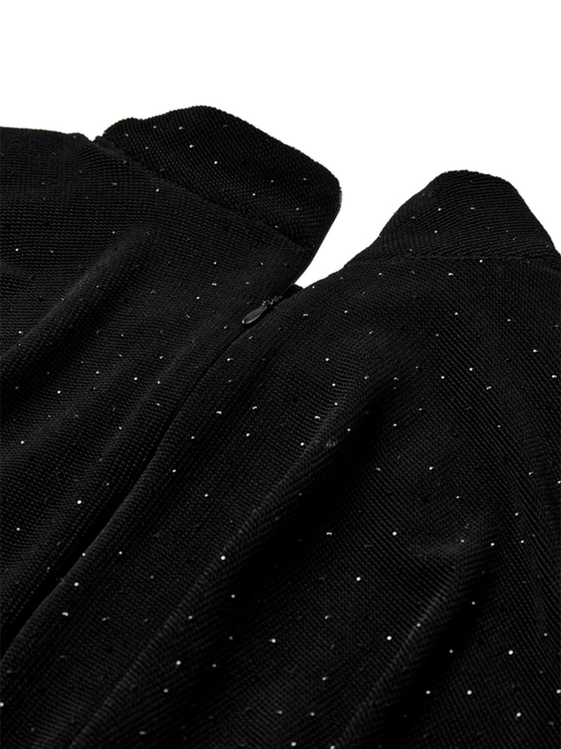 Copenhagen Muse CMSTARRY-Dress Sort, bilde 4 av 4