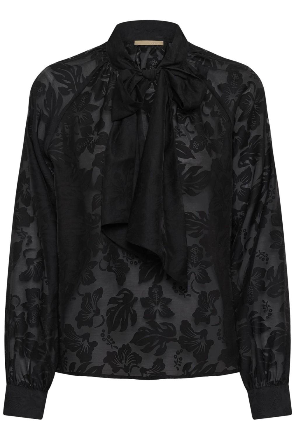 Culture Cubrilla blouse meteorite i sort