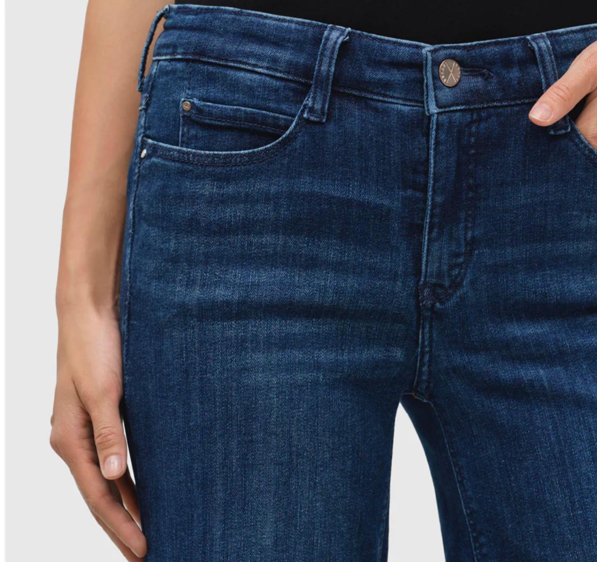MAC Dream wide leg authentic cobalt D574 blå, bilde 5 av 5