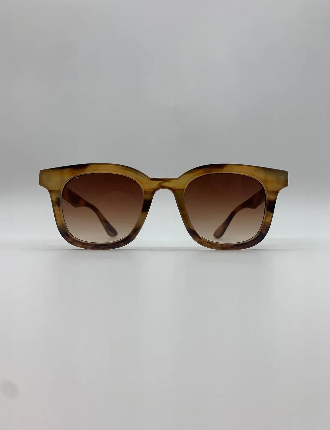 DRØM KIM Solbrille wood brun, bilde 1 av 3