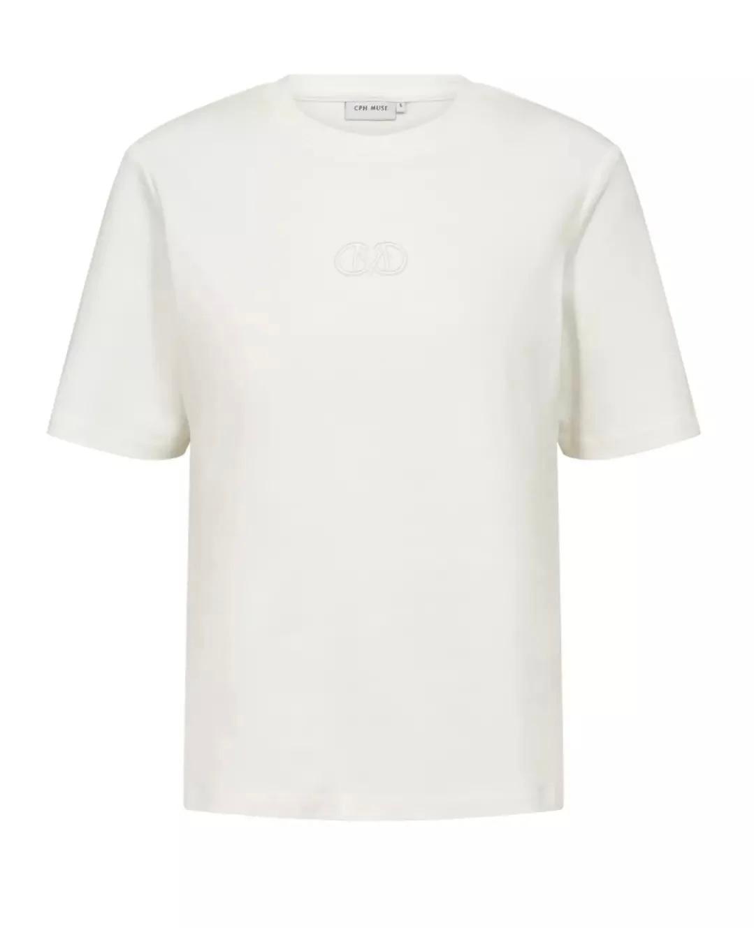 Copenhagen Muse CMMUSE-tee Jet stream krem, bilde 1 av 2