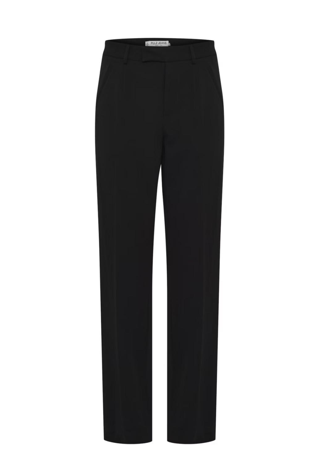 Pulz PZLEONORA HW Pant Sort, bilde 3 av 4