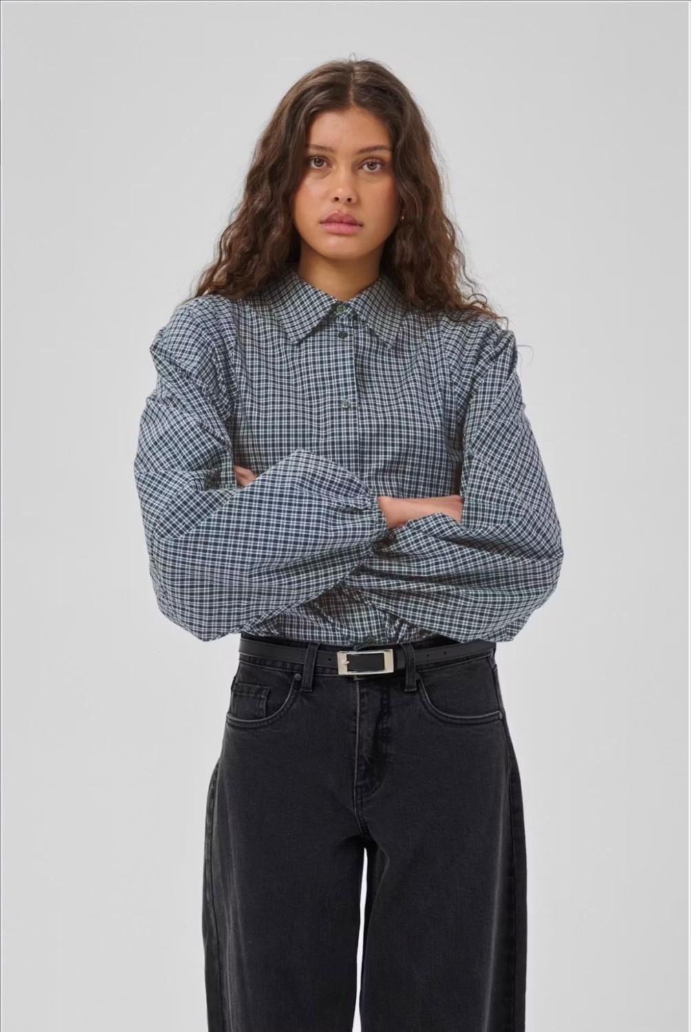 My Essential Wardrobe MWllse Balloon sleeve shirt, bilde 1 av 5