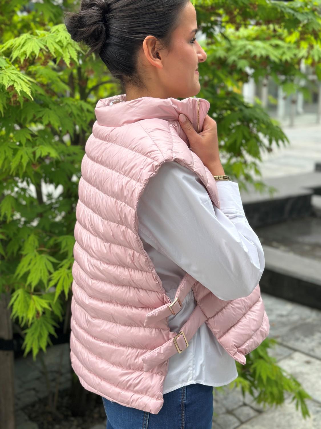 THOQ Dun THOQ dunvest sommerlett dus rosa, bilde 3 av 6