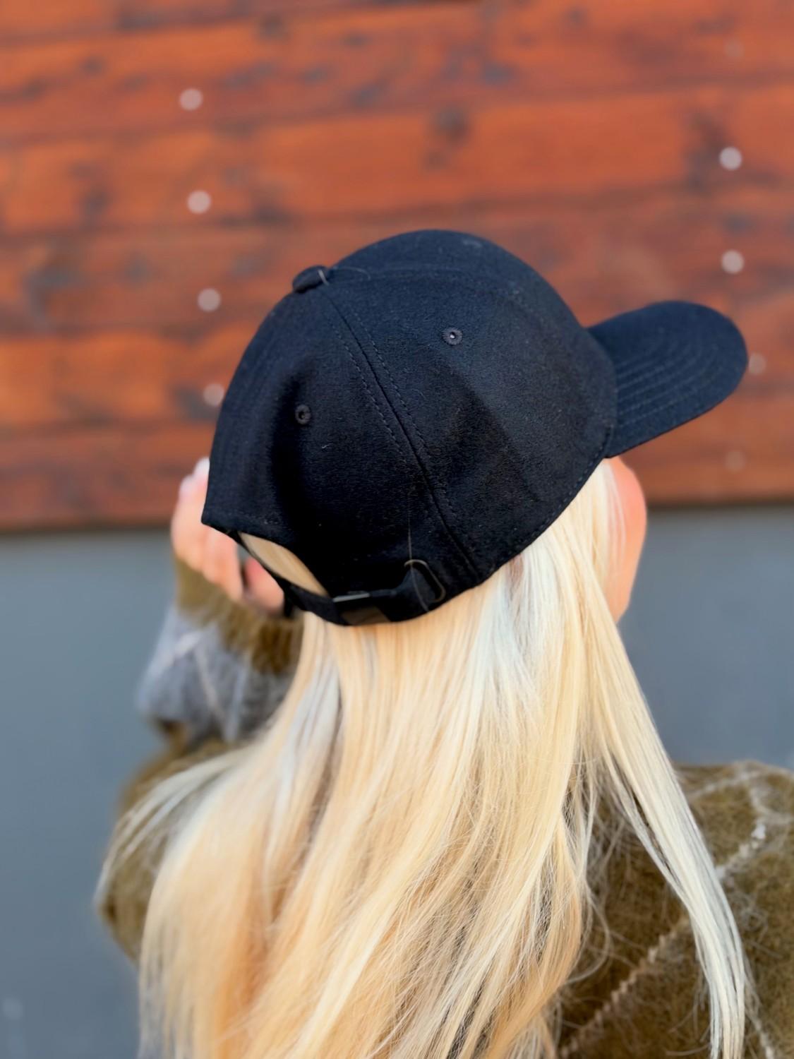 Endless Wool Caps Sort, bilde 2 av 3