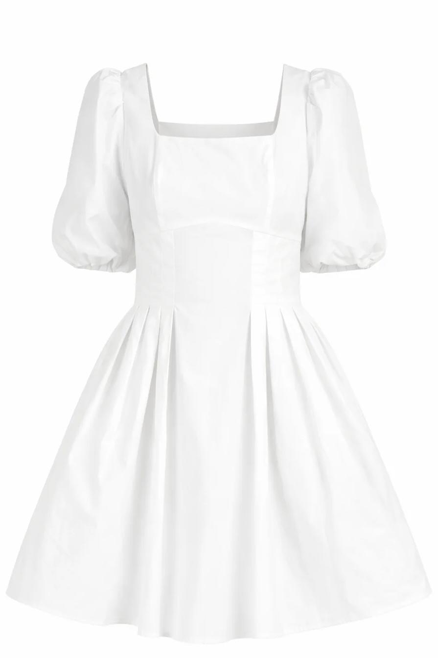 Golightly GLMuse Kjole Hvit, bilde 2 av 4