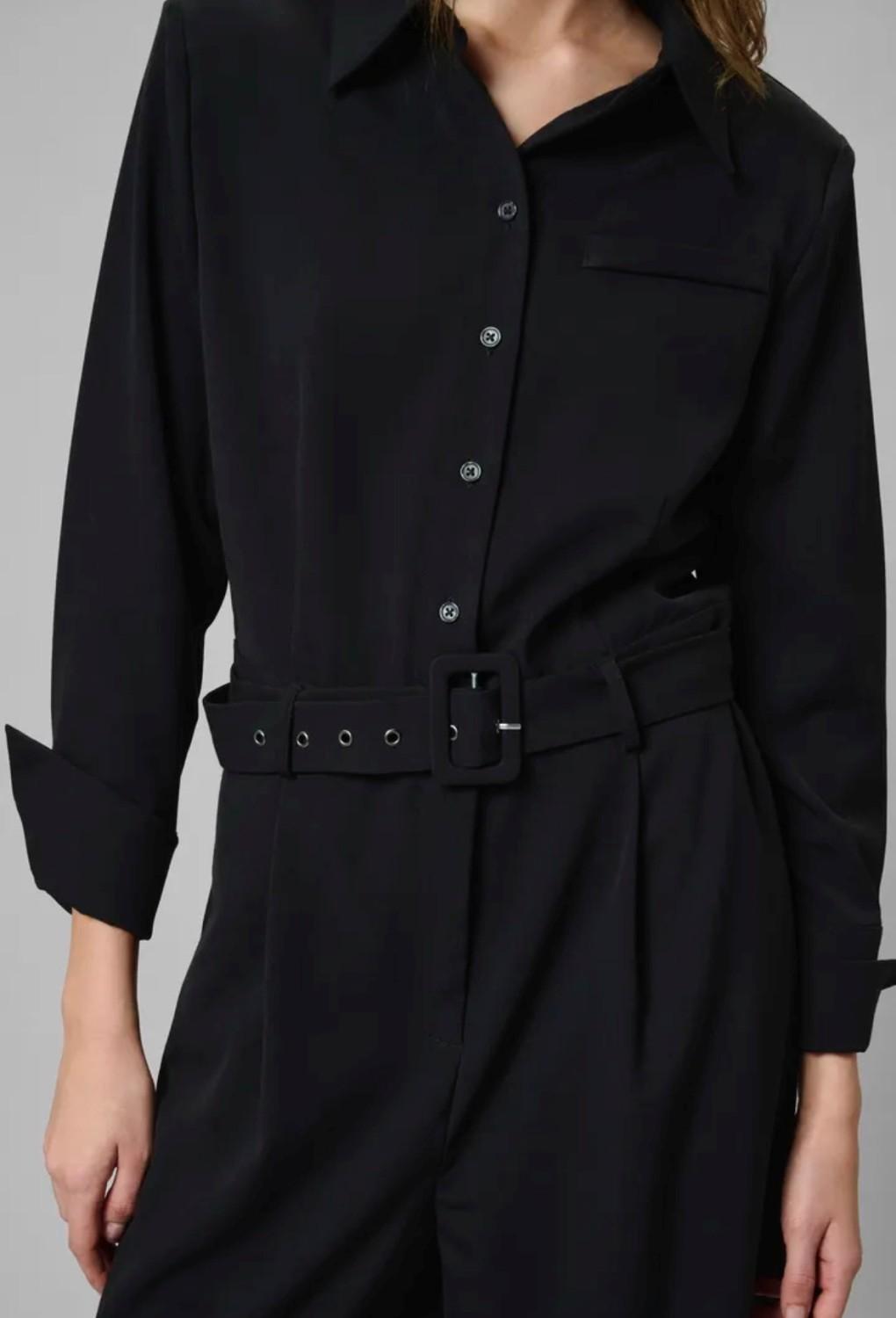 My Essential Wardrobe MWHace Jumpsuit Sort, bilde 2 av 5