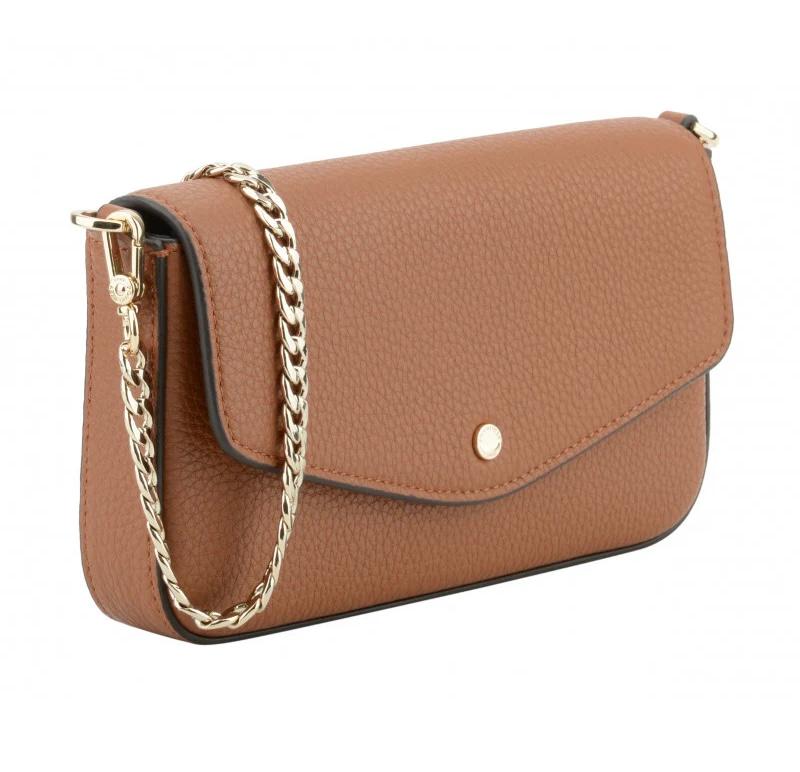 POURCHET Paris Club Clutch Camel, bilde 1 av 3