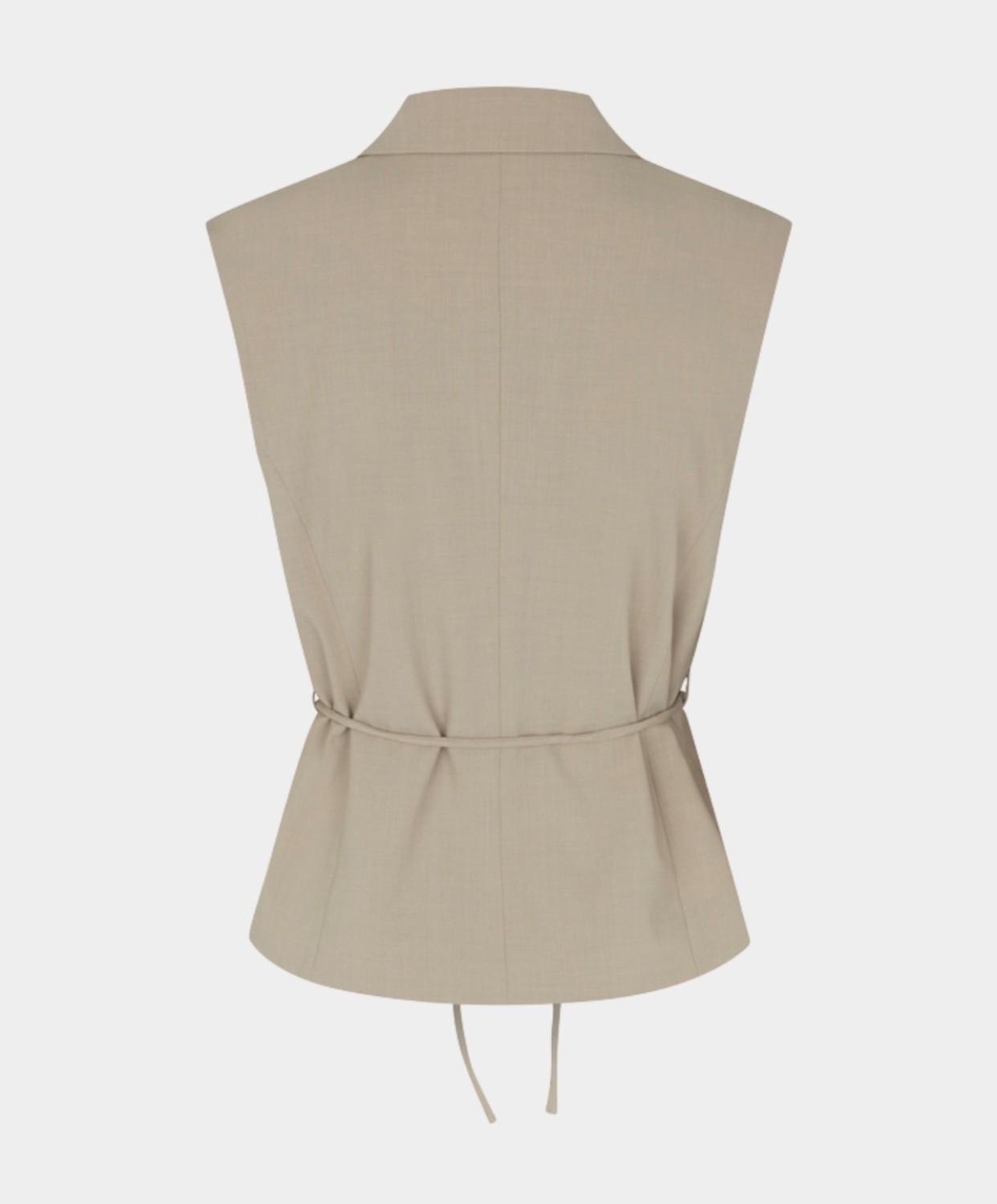 MbyM Evelora-M blouse Light Sand, bilde 3 av 4