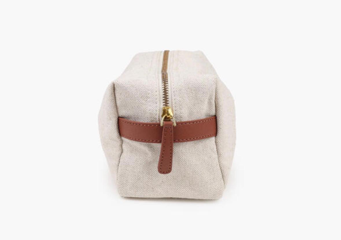 NOHR STUDIO NOHR luca canvas toalettmappe offwhite, bilde 4 av 4