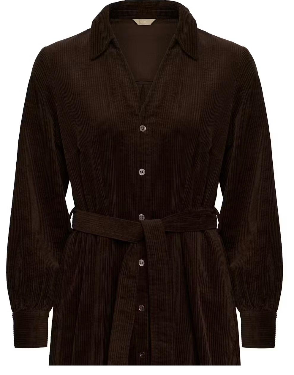 Culture CUKalla Klay dress coffee bean, bilde 3 av 4