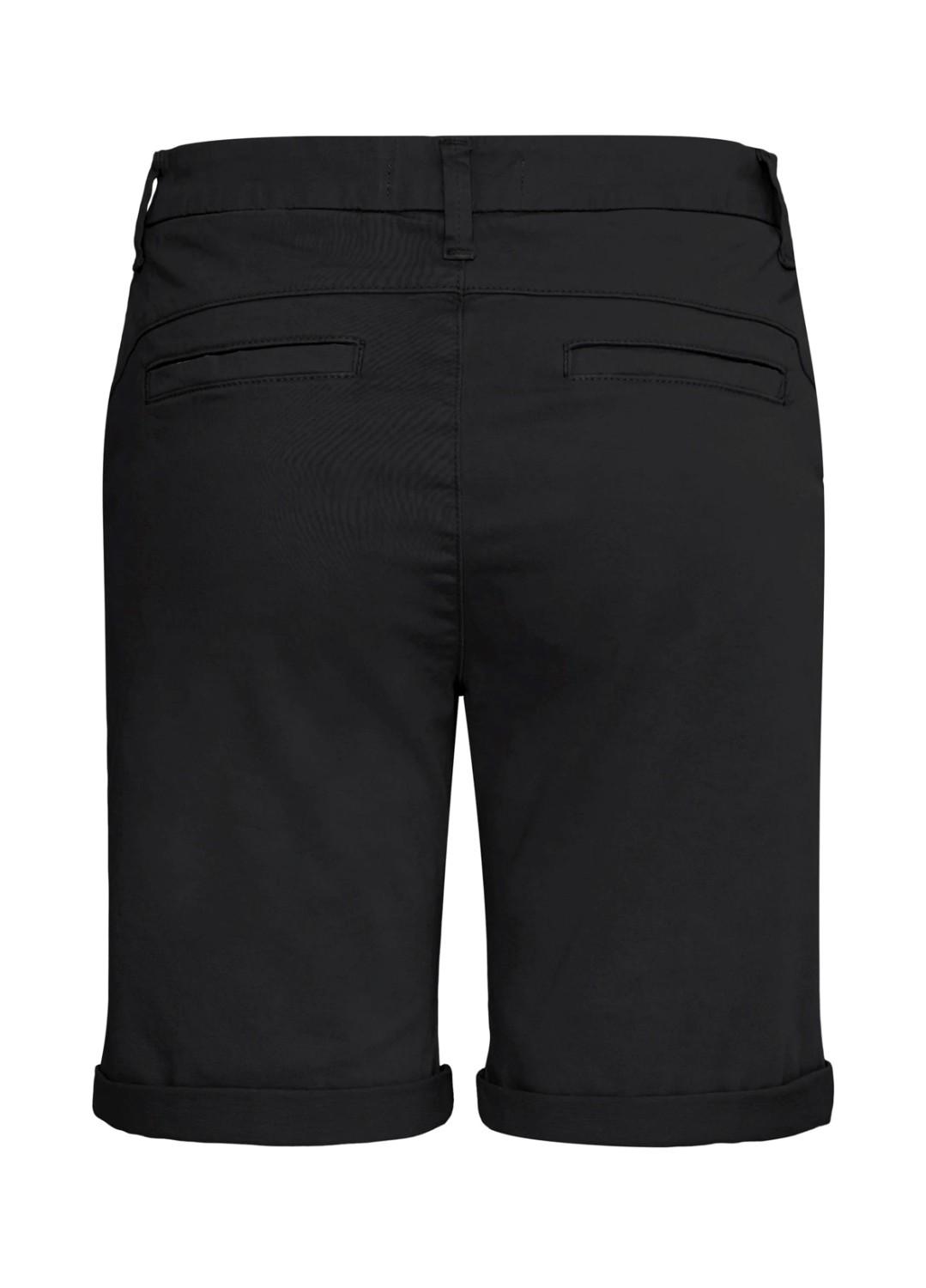 Pulz PZBONNIE chino shorts sort, bilde 2 av 3