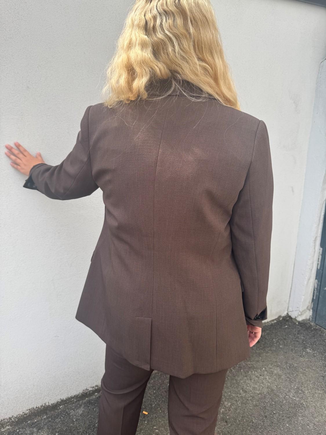 Rüe De Femme Elly blazer Brun, bilde 3 av 3