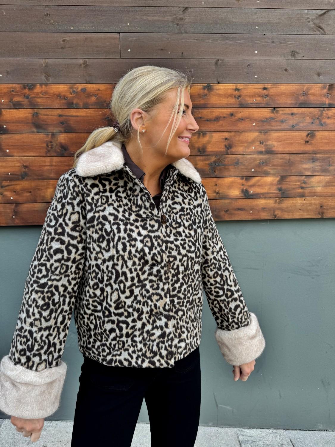 Culture Gugia Jacket i leopard