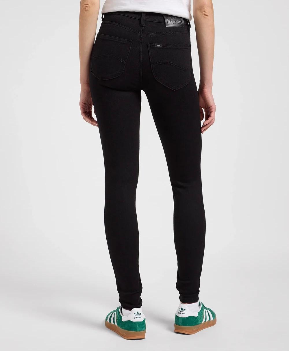 LEE Scarlett high waist skinny sort, bilde 4 av 4