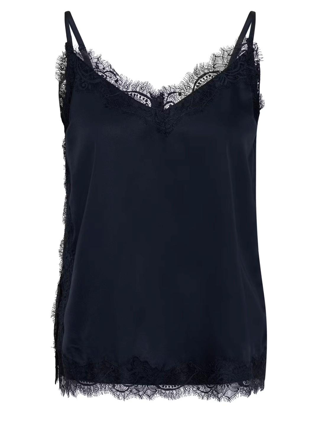 Saint Tropez TeaganSZ lace top blå, bilde 1 av 2