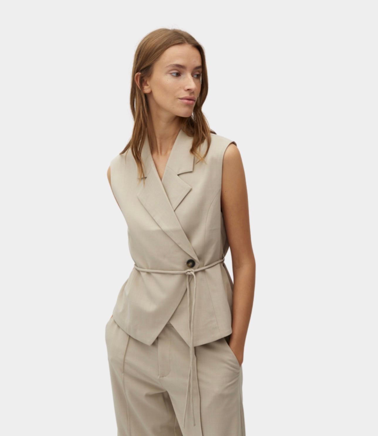 MbyM Evelora-M blouse Light Sand, bilde 4 av 4