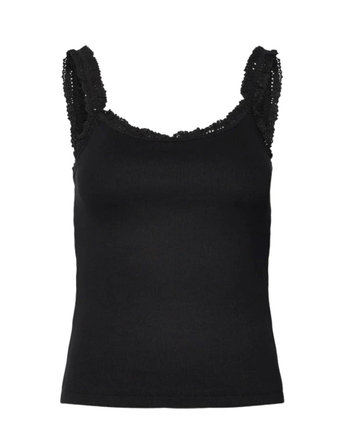 MbyM ELINEA-M Singlet Sort, bilde 1 av 2