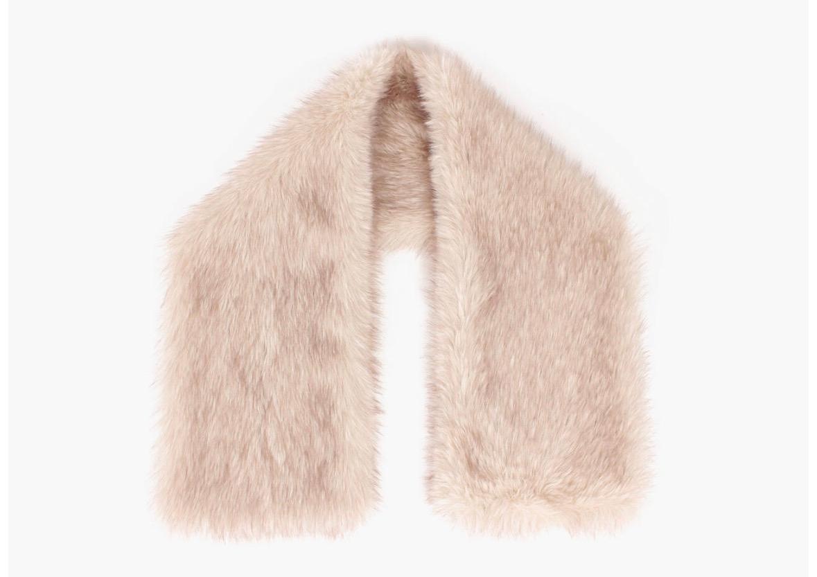 NOHR STUDIO Angela fuskepels skjerf beige, bilde 2 av 4