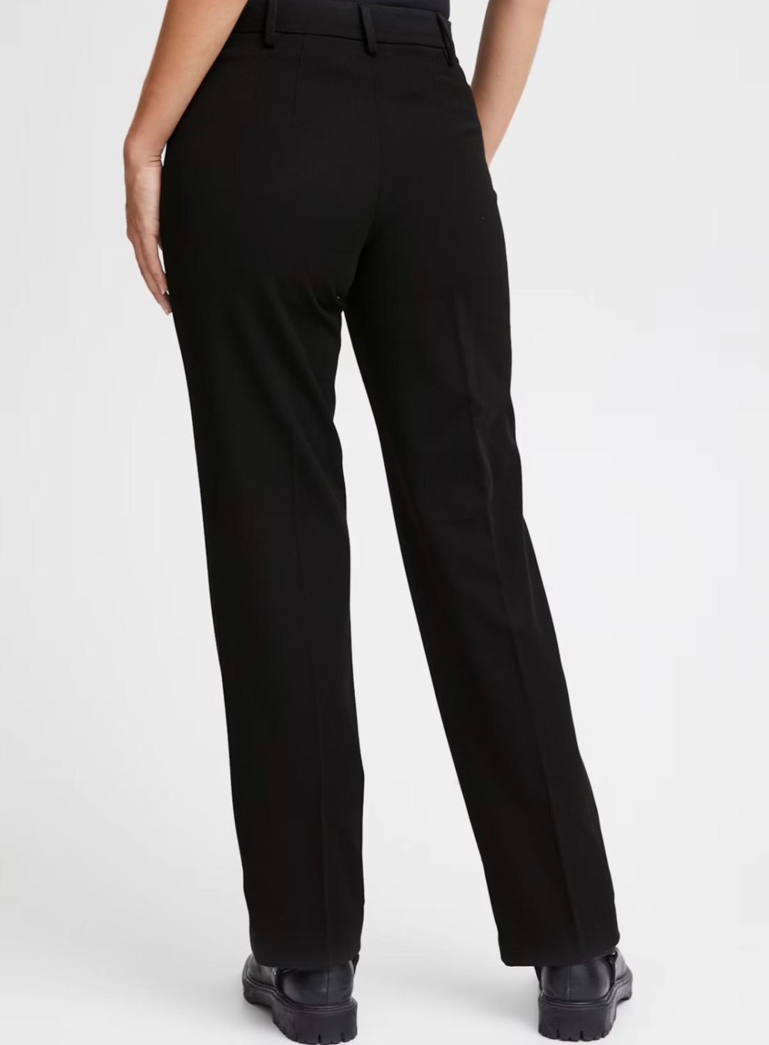 Pulz PZLEONORA HW Pant Sort, bilde 2 av 4