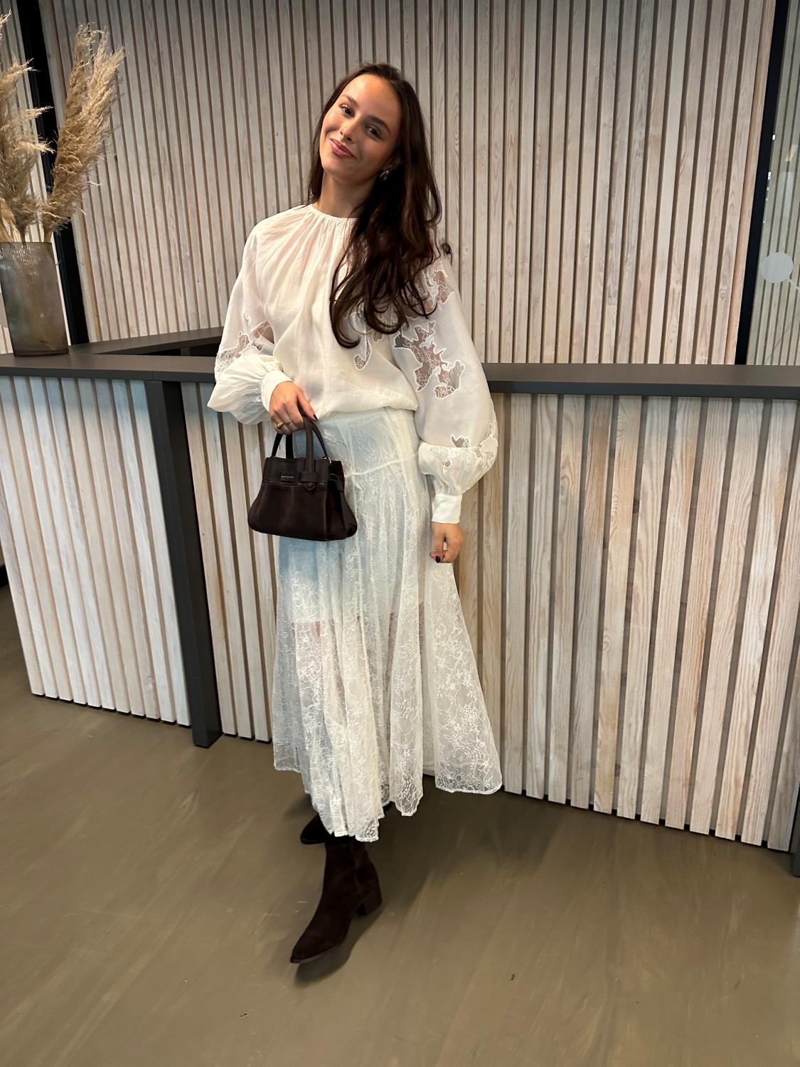 Copenhagen Muse CMMOLLY Blouse Krem, bilde 3 av 3