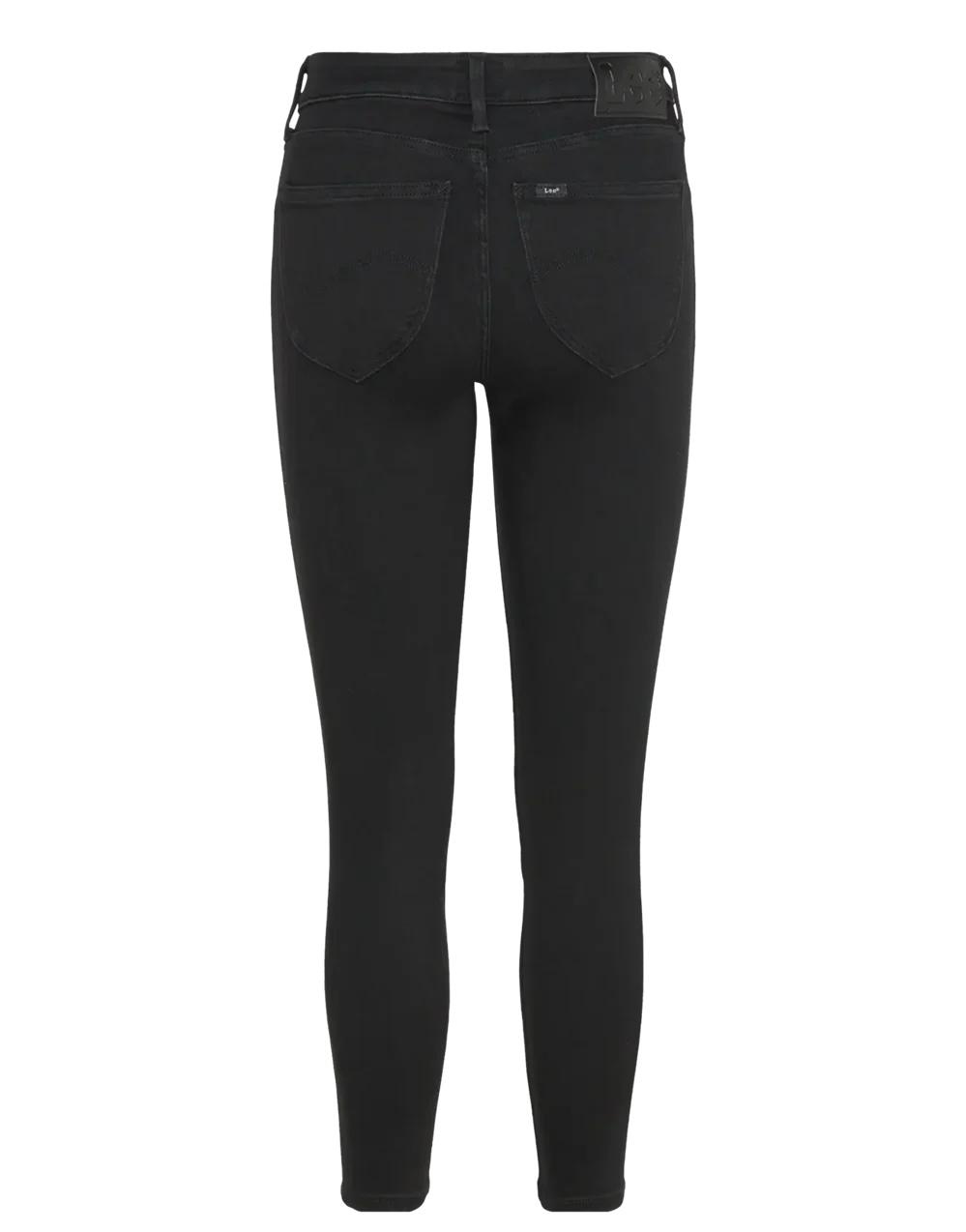 LEE Scarlett high waist skinny sort, bilde 2 av 4