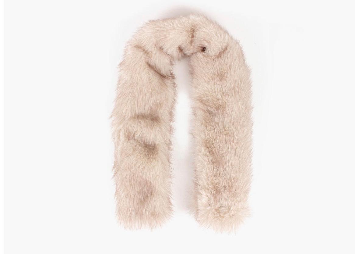 NOHR STUDIO Angela fuskepels skjerf beige, bilde 4 av 4