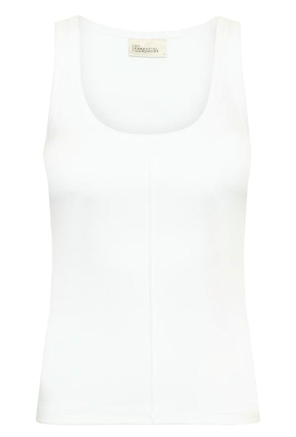 My Essential Wardrobe MWMandy RN singlet/top hvit, bilde 2 av 3