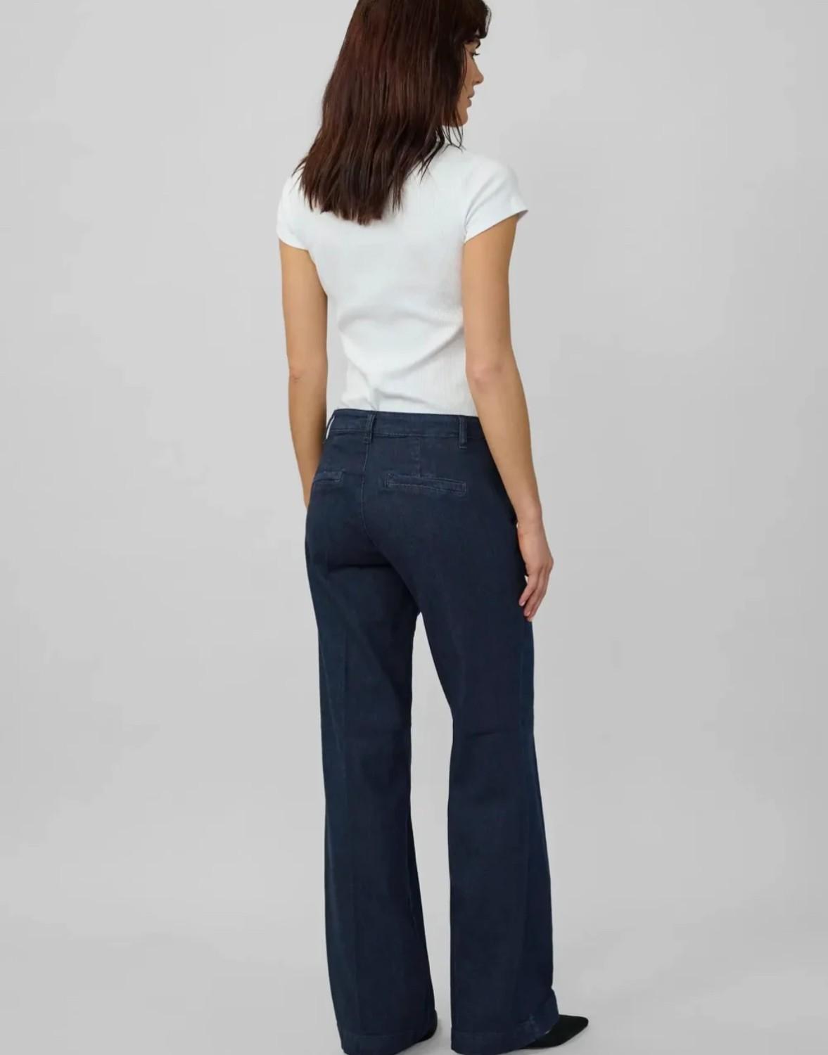 My Essential Wardrobe The lara pant 115 mørkeblå, bilde 5 av 6
