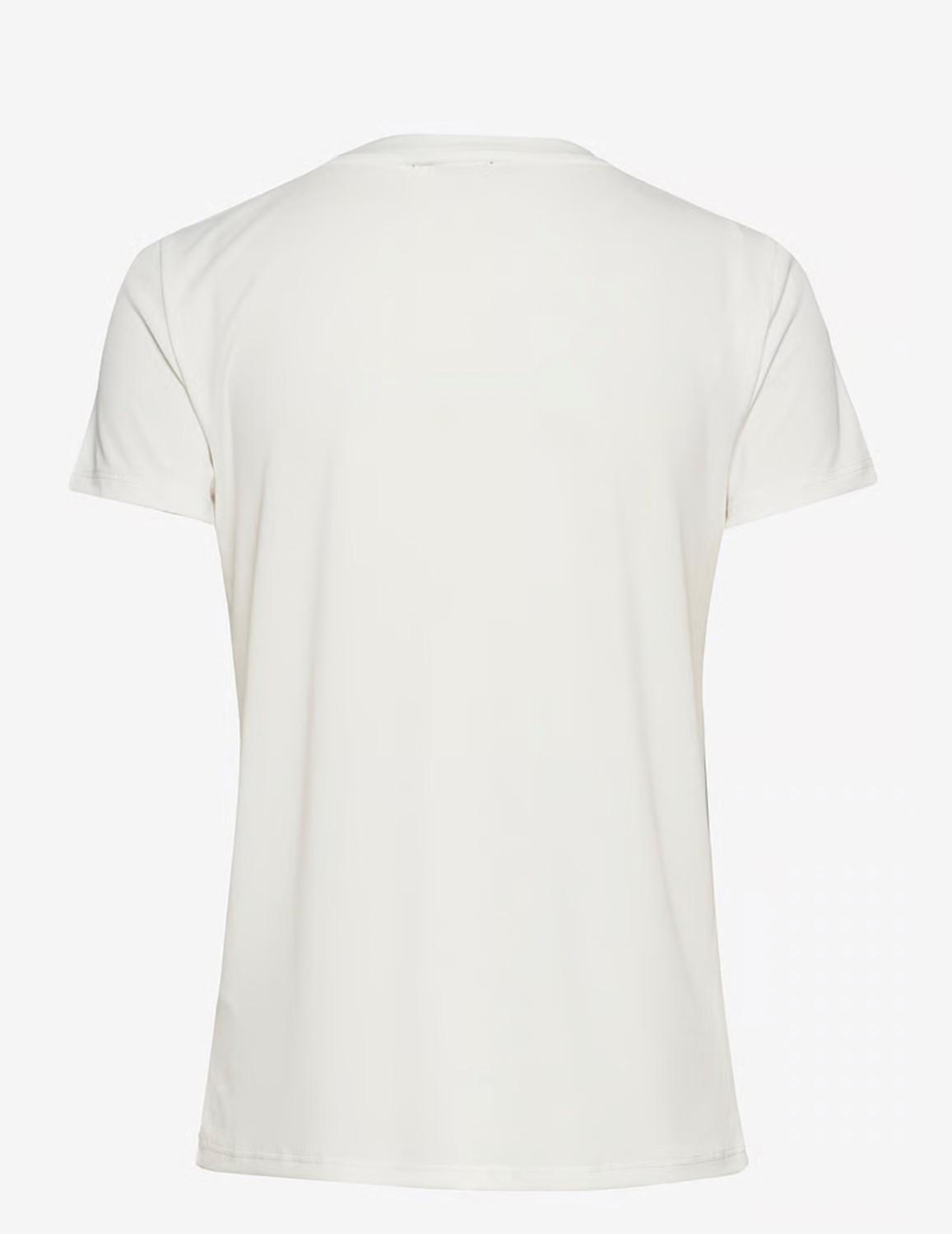 Soaked In Luxury SLColumbine v-neck ss hvit, bilde 2 av 3