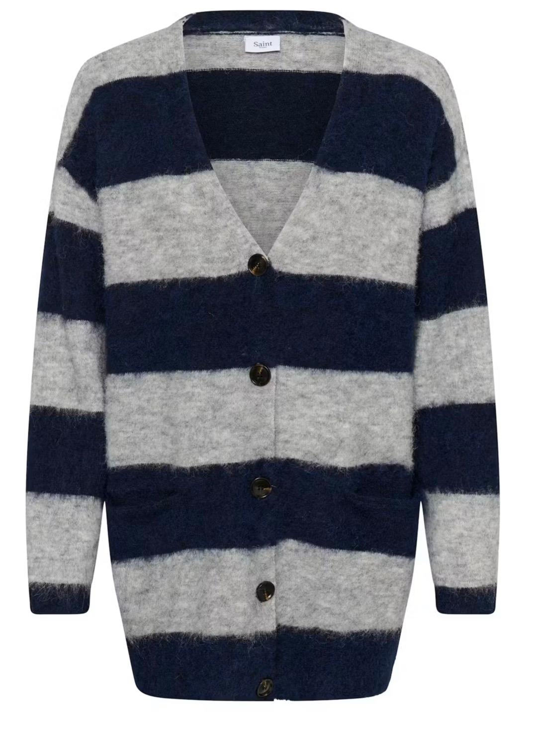Saint Tropez TayzieSZ Cardigan striper, bilde 2 av 3