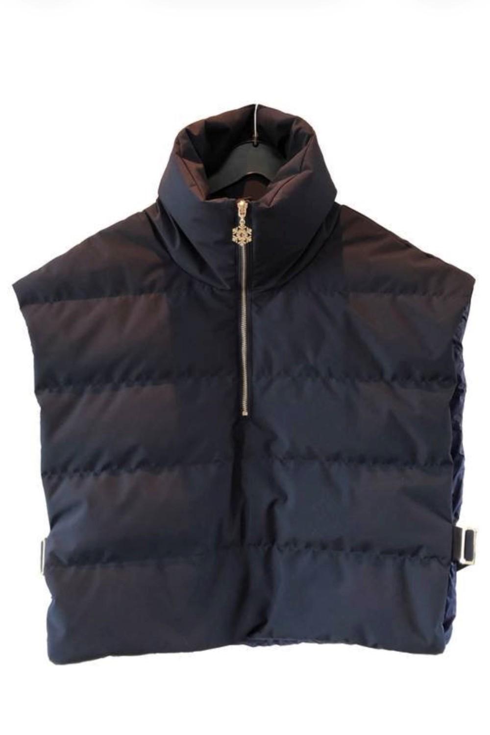THOQ Dun THOQ vest dun kort marine, bilde 1 av 3
