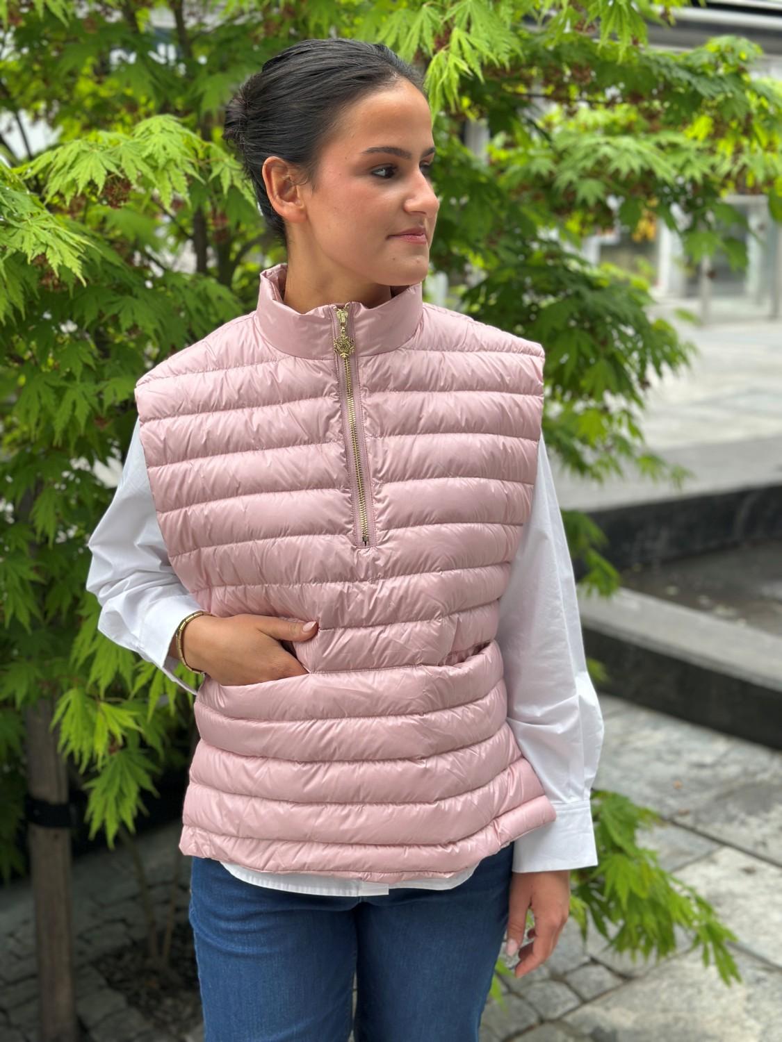 THOQ Dun THOQ dunvest sommerlett dus rosa, bilde 2 av 6