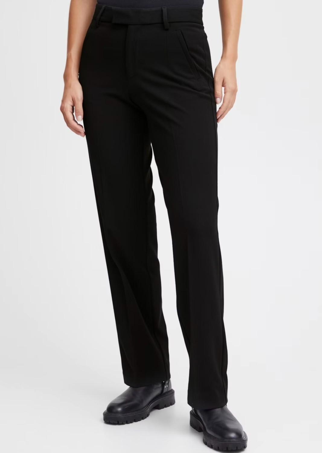 Pulz PZLEONORA HW Pant Sort, bilde 1 av 4