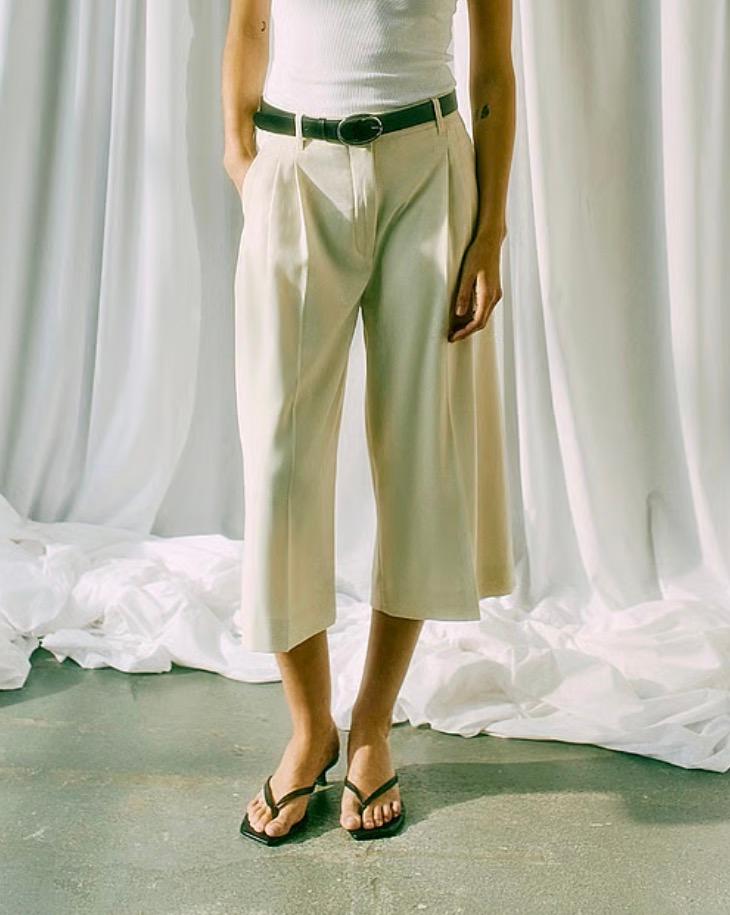 Copenhagen Muse CMTailor pant jet stream krem, bilde 1 av 5