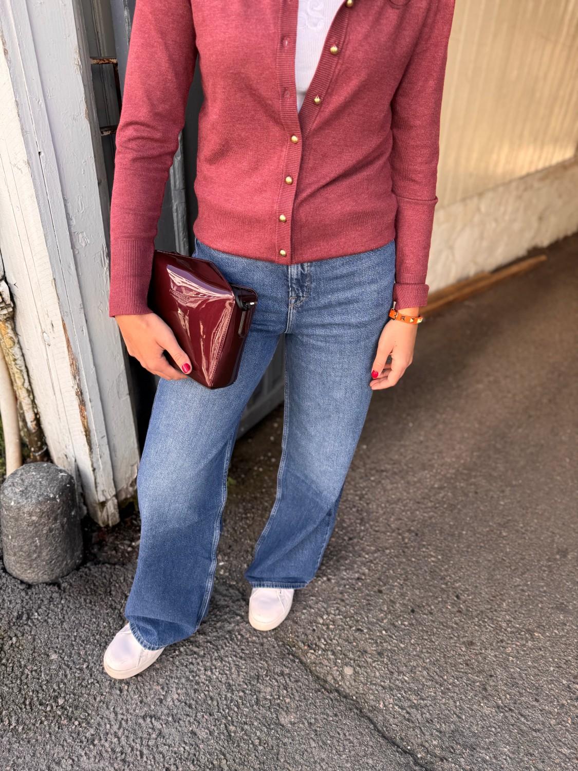 LEE Stella high waist wide leg blå, bilde 5 av 5