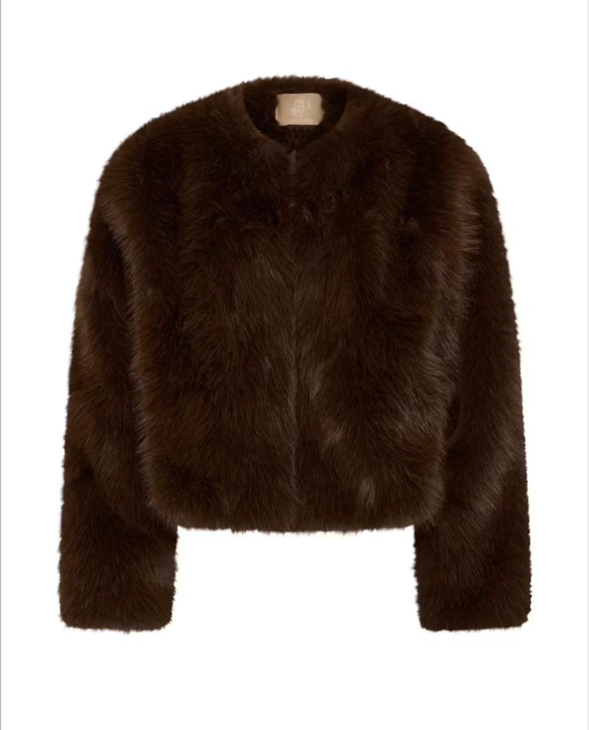 Culture CUcanan Faux fur jakcet, bilde 2 av 3