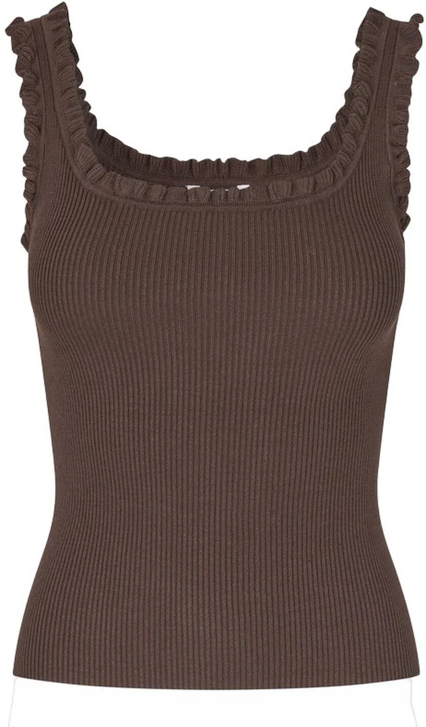 MbyM Elinne-M Singlet Top Brun, bilde 1 av 2