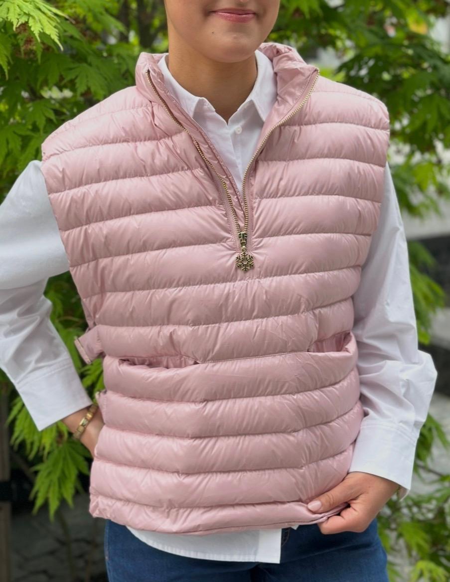 THOQ Dun THOQ dunvest sommerlett dus rosa, bilde 1 av 6