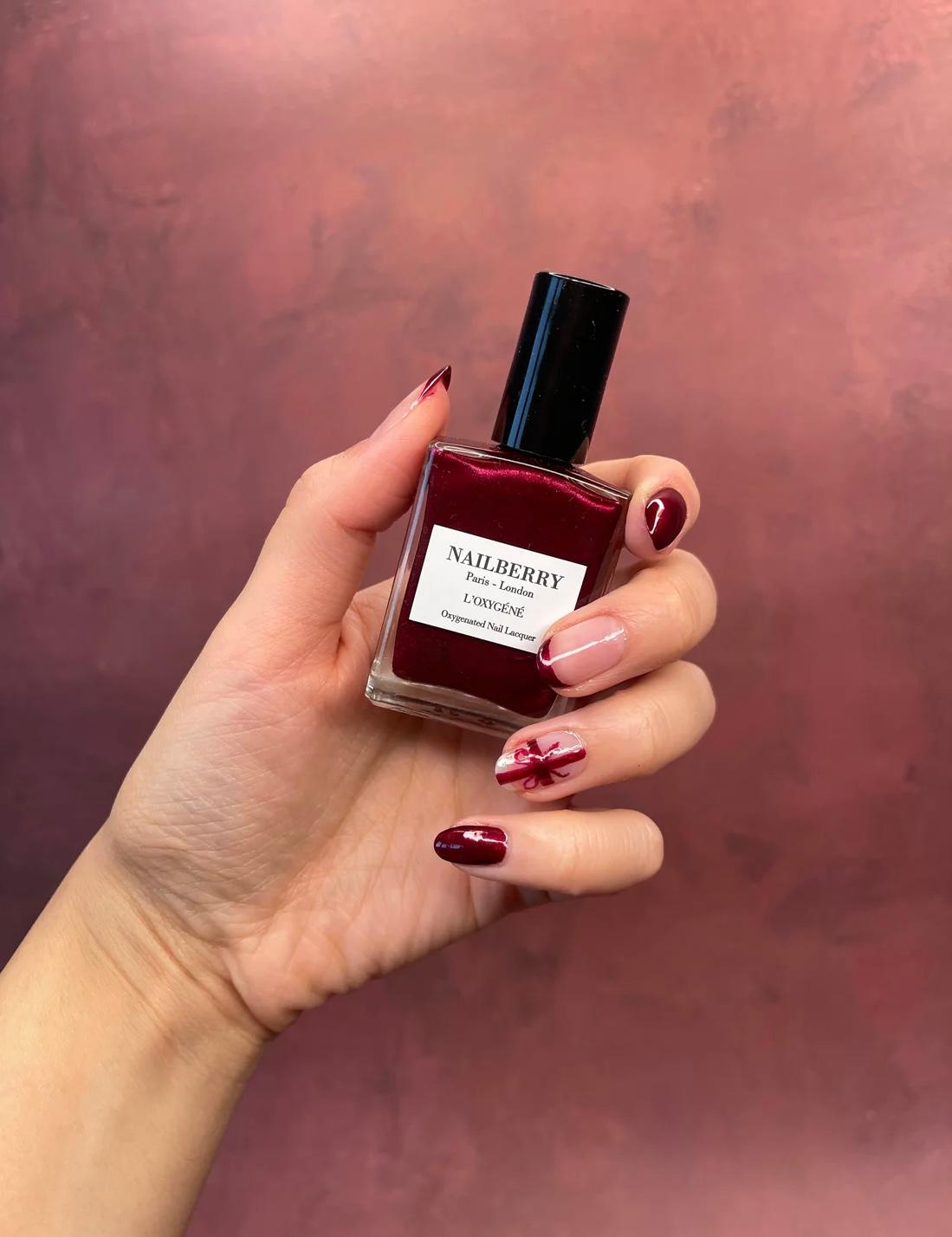 NAILBERRY neglelakk mystique red, bilde 1 av 3