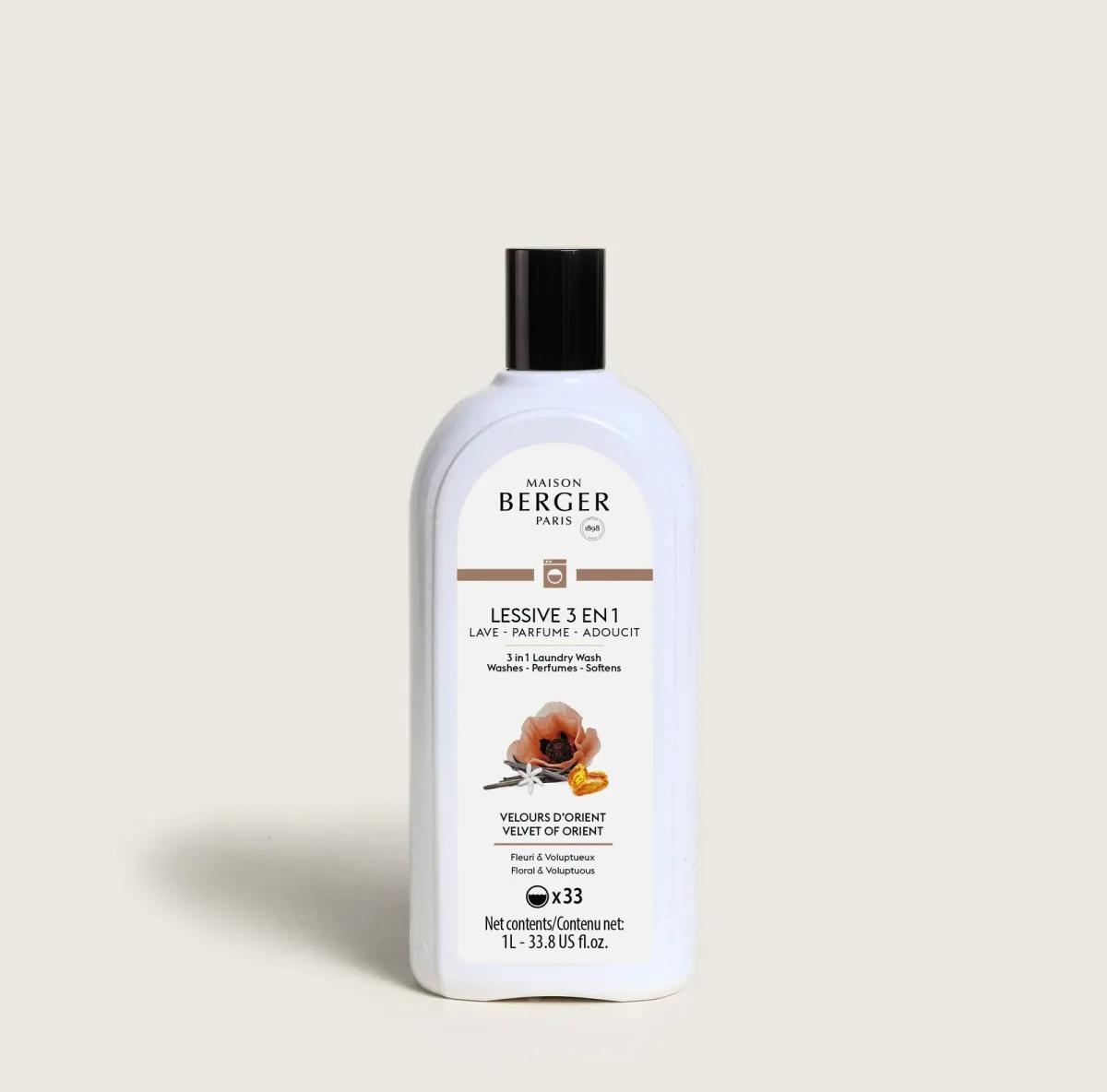 Maison Berger Velvet of orient VASKEMIDDEL 1 Liter 3-i-1, bilde 1 av 2