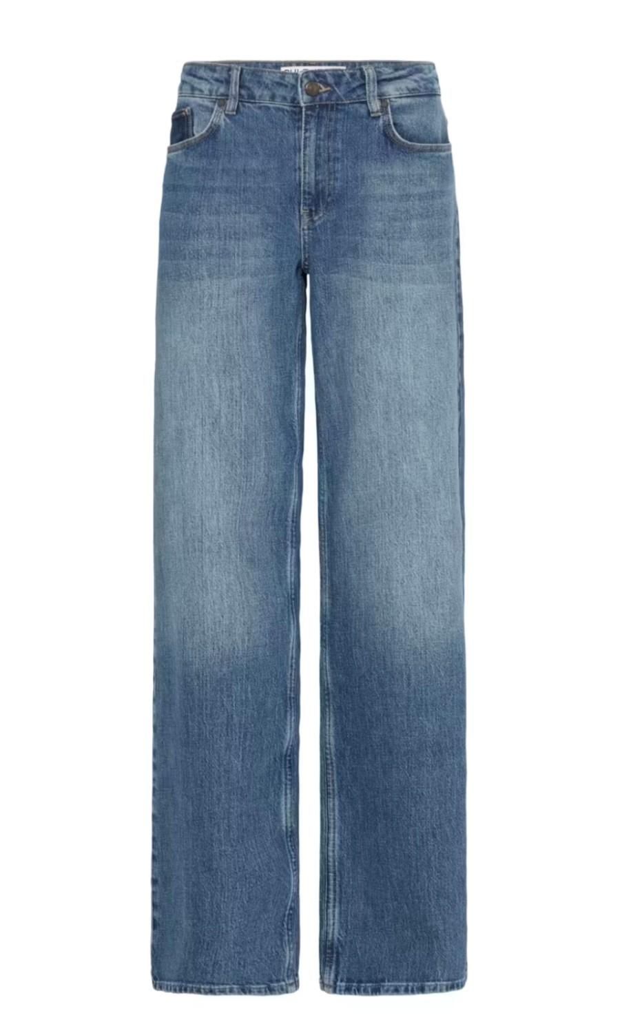 Pulz PZVega wide jeans Blå, bilde 1 av 2